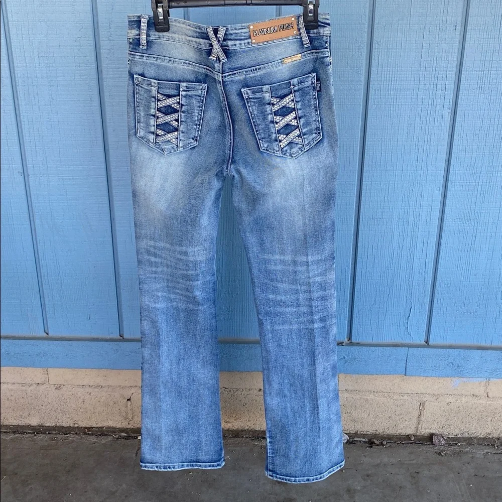 Platinum Plush Jeans - Picture 10 of 12